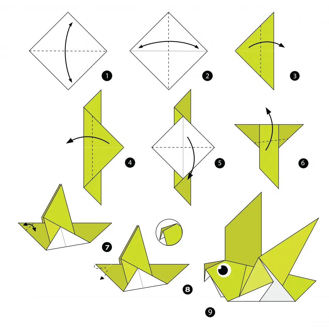Оригами из бумаги | Оригами для детей | Схемы оригами | Скачать бесплатно ( лет)!