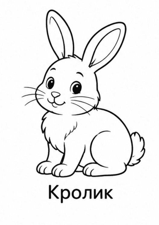 Раскраски: домашние животные