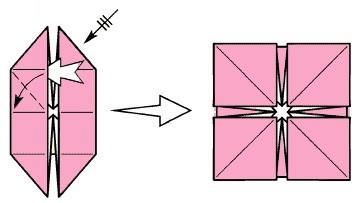 оригами узор