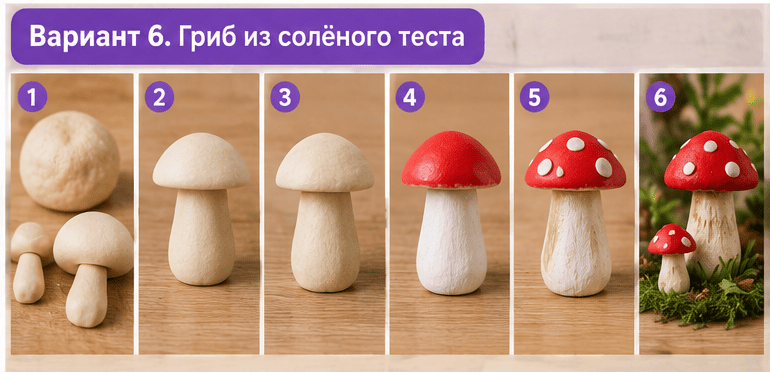поделка гриба своими руками