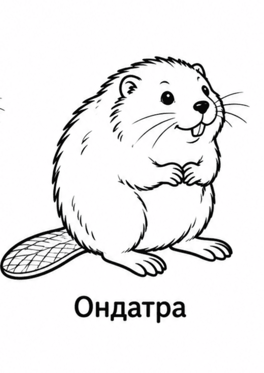 Раскраски: лесные животные