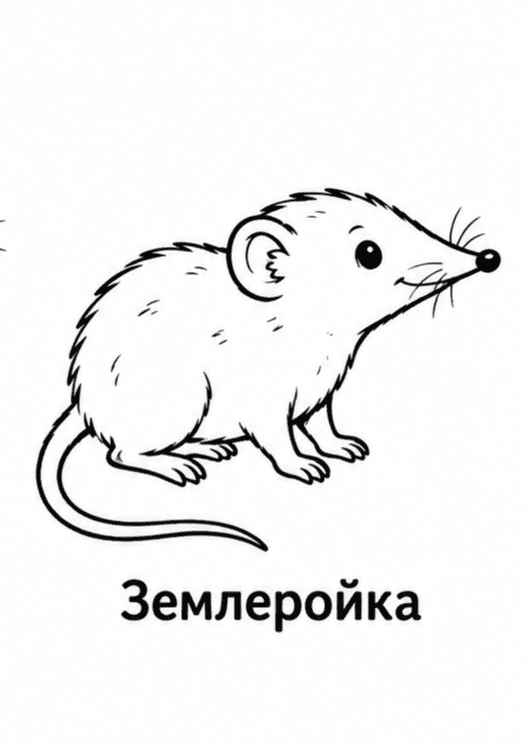 Раскраски: лесные животные