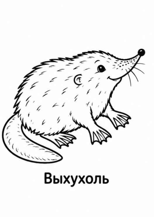 Раскраски: лесные животные