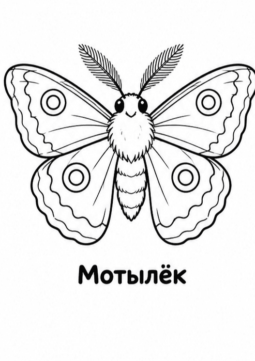 Раскраски насекомых