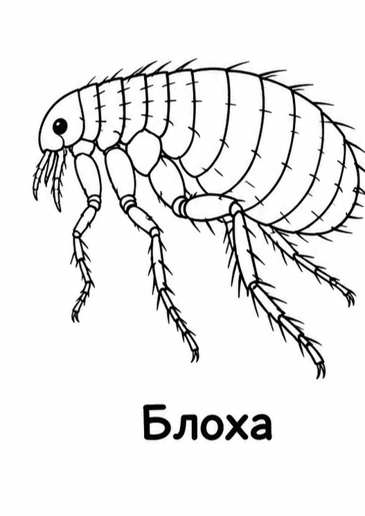 Раскраски насекомых