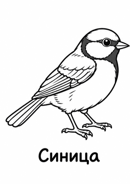 Раскраски птиц