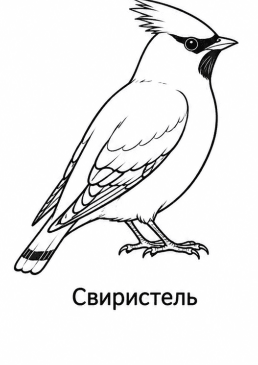 Раскраски птиц