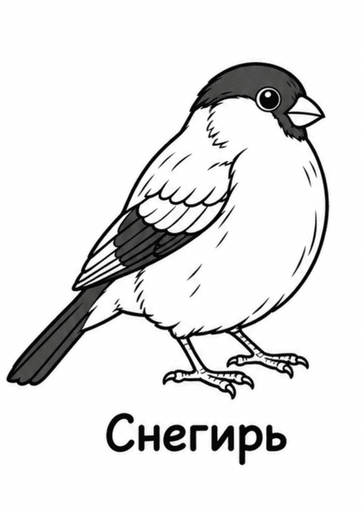 Раскраски птиц